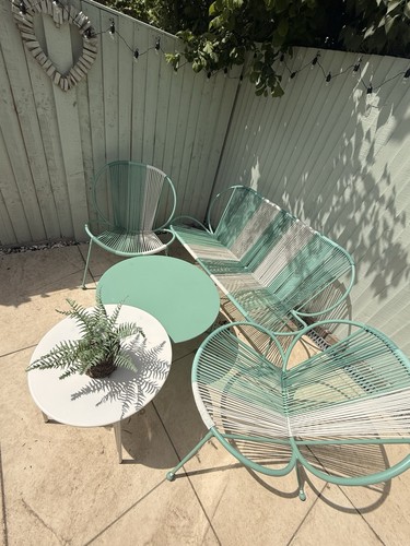 Dunelm garden furniture set - furniture,