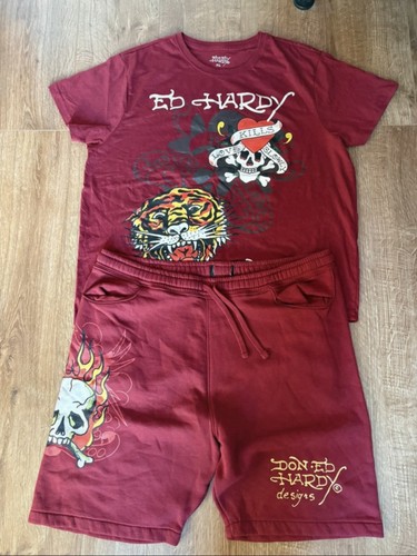 Hardy red burgundy tiger - ed,