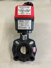 2” Valworx Electric Actuated PVC Butterfly Valve 24-240V
