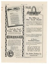 1916 Eisemann Magneto Ad: Peoria Tractor Co. Faux Letterhead, Peoria, Illinois