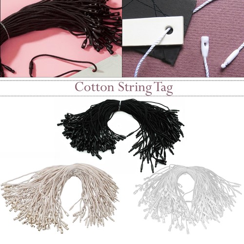 Cotton string hang tags for - string,