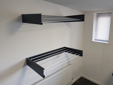 2 x Laundry Drying Rack Wall