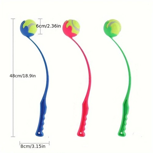 Pet tennis ball launcher - pet, set
