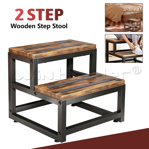 Step wooden stool - 2,