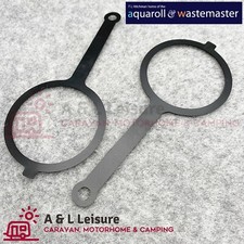 GENUINE Aquaroll Wastemaster Replacement Cap Straps X2 Per Pack Caravan - 80ST