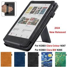 PU Leather 6 inch eReader Case for KOBO Clara Colour/BW 2024