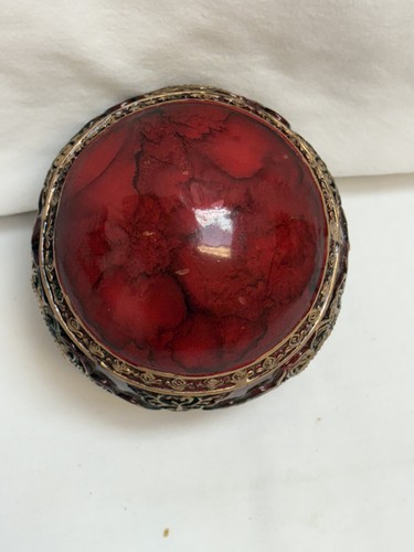 Red burnished gold - red,