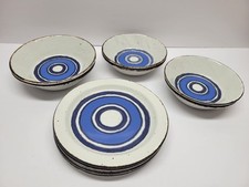 Vintage Stonehenge Midwinter Moon Mixed Lot Cereal & Fruit Bowls Bread Plates