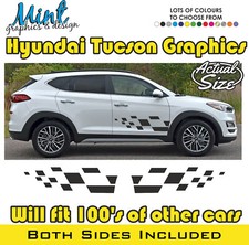 HYUNDAI Tucson SUV Santa Fe Sport Stripes Decals Stickers Graphics NO P&P 002