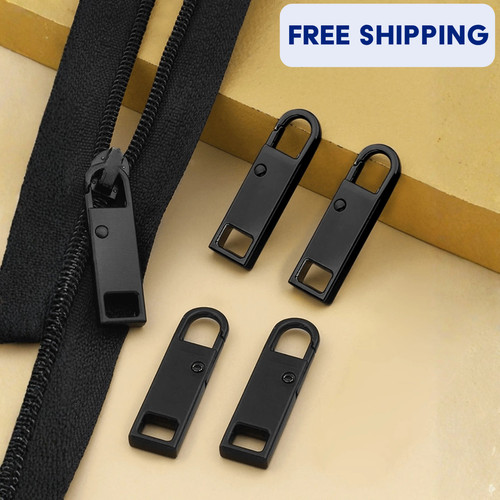 6pc metal zipper pull tab - 3/6pc,