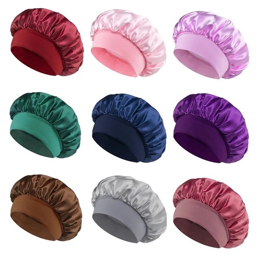 Women satin bonnet hair - bonnet,