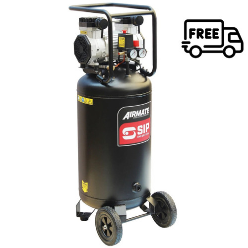 Sip 3hp 100l oil free - sip, oil-free