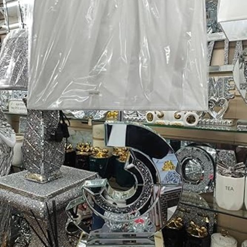 Bling crushed diamond bedside - bling,