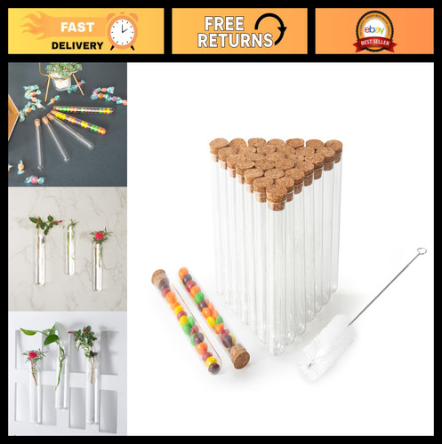 30pcs 20ml glass test tubes - 20ml,