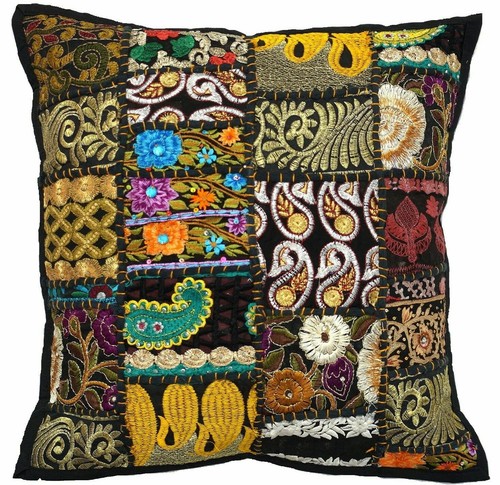 Indian cotton pillow - indian,