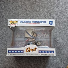 Evel Knievel on Motorcycle -