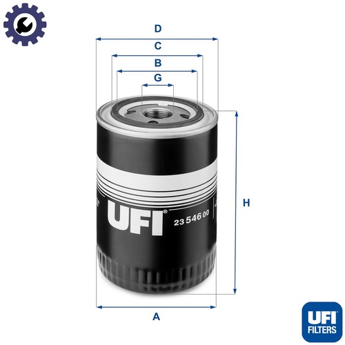 Oil filter 546 for - filter,