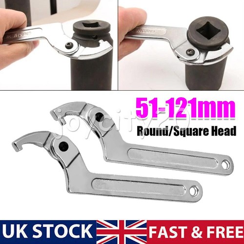 Adjustable hook wrench - adjustable,
