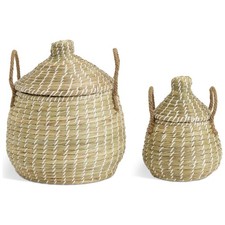 Seagrass Storage Baskets with