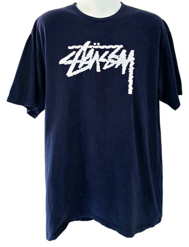 Stussy stock logo shirt xl - stock,