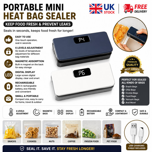 Plastic bag sealer mini heat - mini,