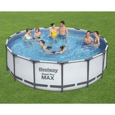 Swimming Pool Bestway 15FT 48in Steel Pro Max Round Ground Garden 457x122cm