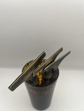 Joblot 3 X Antique Bookbinding Finishing tool Pallet Gilding Vintage Tools