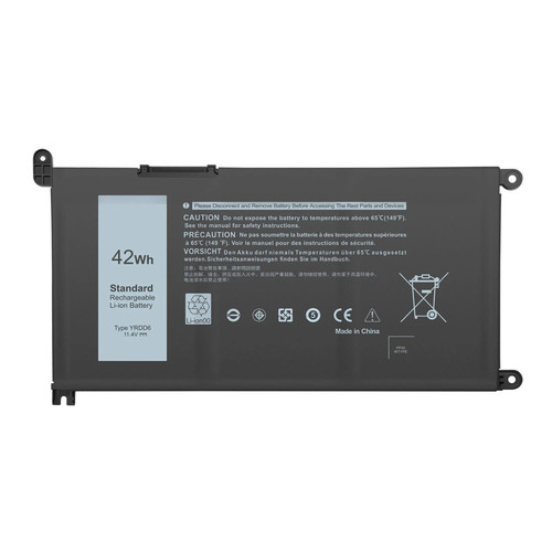 42wh yrdd6 battery for - 11.4v,
