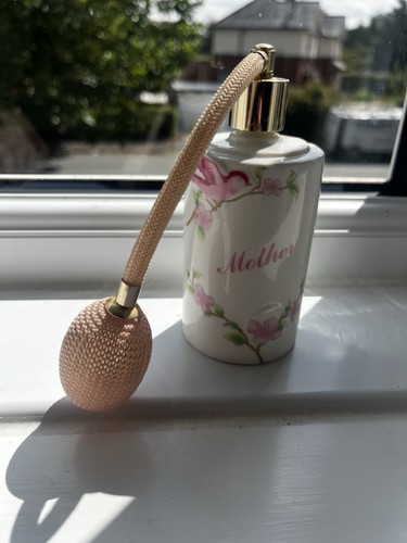Vintage ceramic mother perfume - vintage,