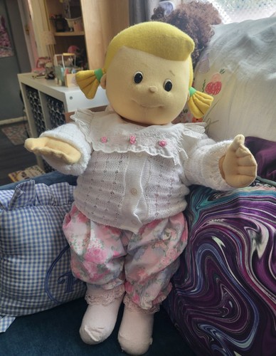 Vintage baby toddler girl doll - girl,