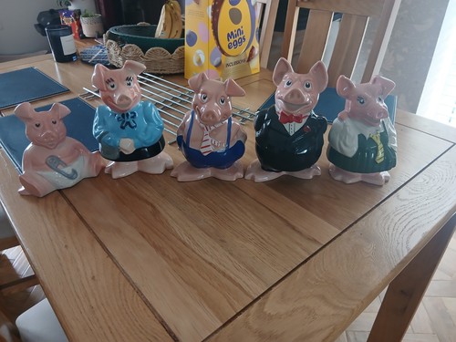 Natwest pigs full set - natwest, 5