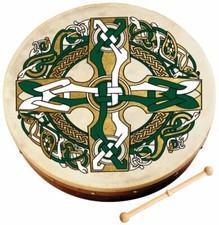 Waltons 15" Bodhran Package - Gaelic/Celtic Cross Package - Make us a offer sale