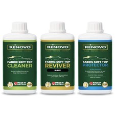 Renovo - Cleaner, Restorer, & Protector - Black - 500ml - Kit