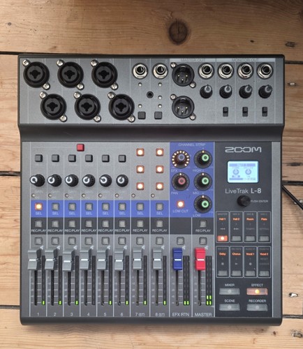Zoom livetrak 8 channel - zoom, l-8