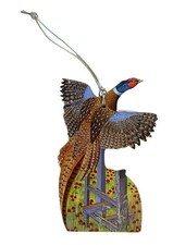 Pheasant Christmas Tree Decoration - Pheasant Gift - Pheasants  - WD26-D