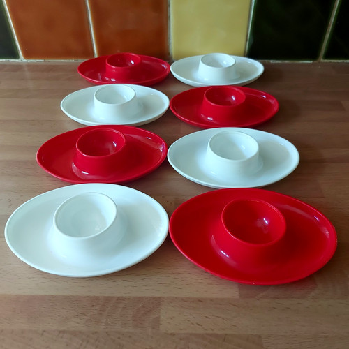 Oval plastic egg - plastic, with