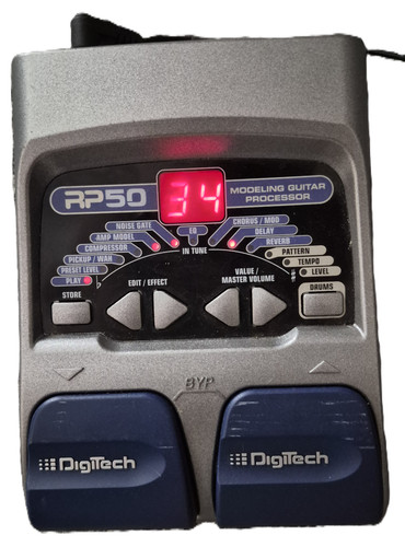 Digitech rp50 multi effects - digitech,