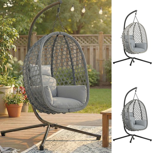 Hanging egg chair rattan - chair,,