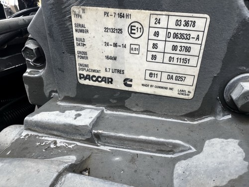 Daf engine 7 - lf, cummins