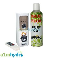 AirBomz CO2 Dispenser MAXI Timed Can Light Sensor Bloom Yield Hydroponics