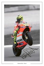 VALENTINO ROSSI DUCATI SIGNED