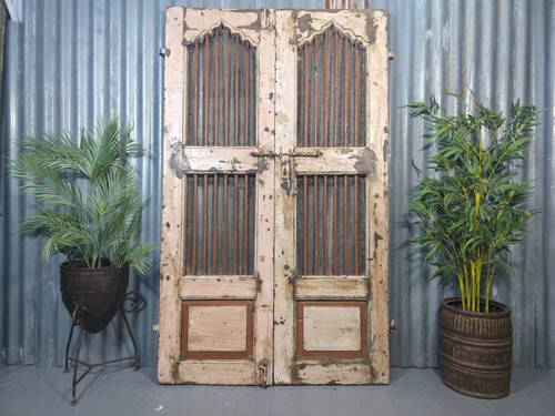 Pair vintage rustic indian - vintage,