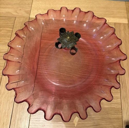 Antique cranberry glass - antique,