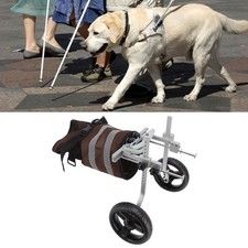 Dog Wheelchair 2 Wheels Adjustable Dog Wheelchair With Reflective Stripes New
