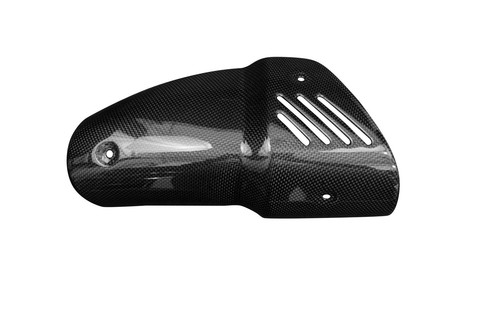 Carbon exhaust cover akrapovic - carbon,