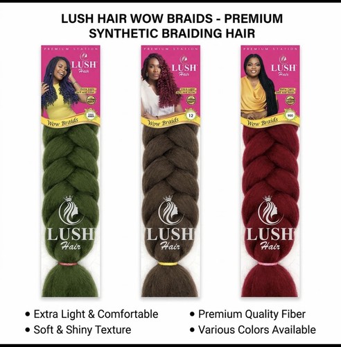 Lush wow braiding hair - lush,
