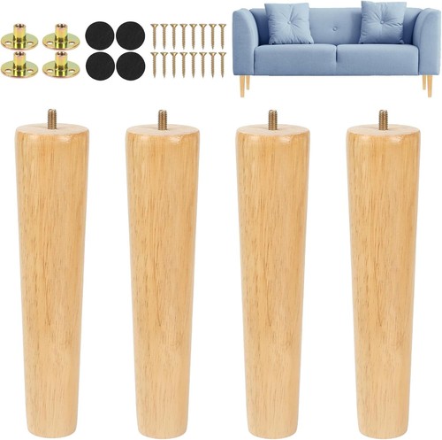 25cm wooden chair table legs - 25cm,