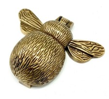 Solid Brass Bumble Bee Door