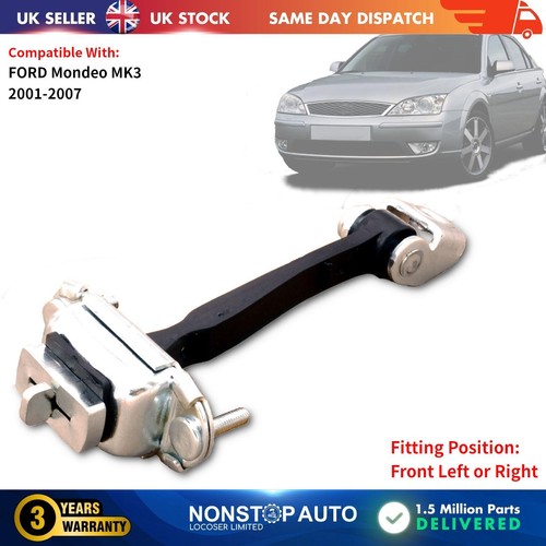 Door hinge check strap stopper - door,