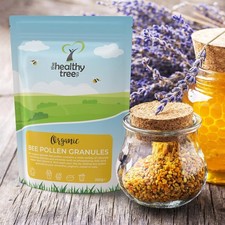 Organic Bee Pollen by TheHealthyTree Company in Recyclable Packaging - Raw